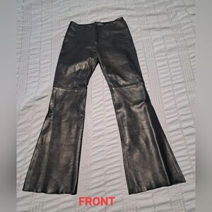 GUESS GENUINE  LEATHER PANTS